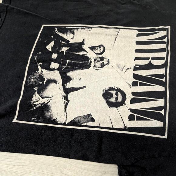 Nirvana graphic print size medium black t shirt from 2013 - Picture 3 of 5